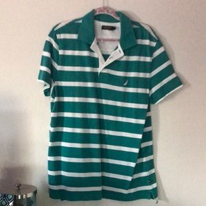 Nautica stripped polo